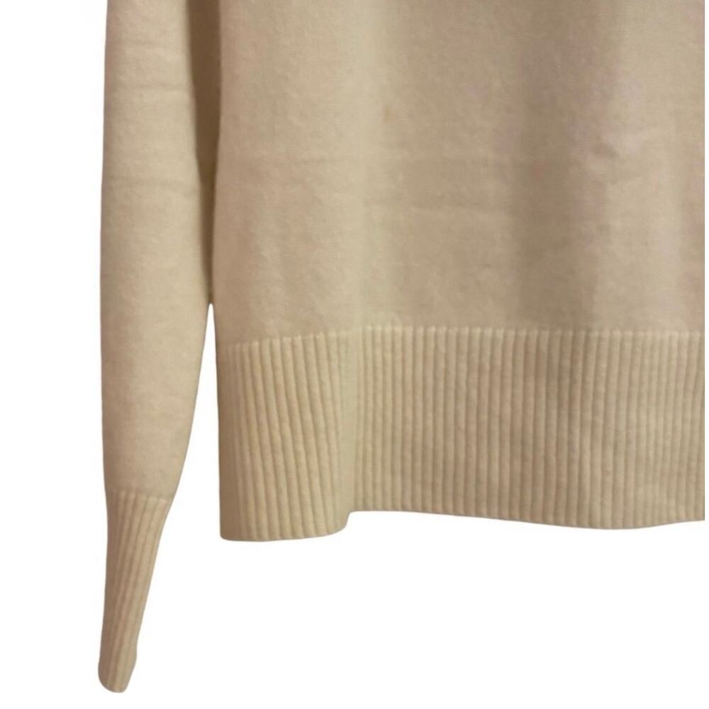 Investments Fine Cashmere 100% Cashmere Sweater Beige Minimalist Quiet Luxury View 5
